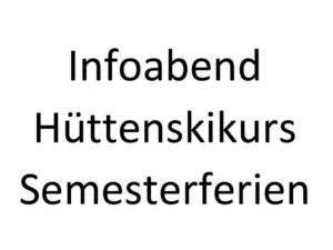 Infoabend Bild Skikurs